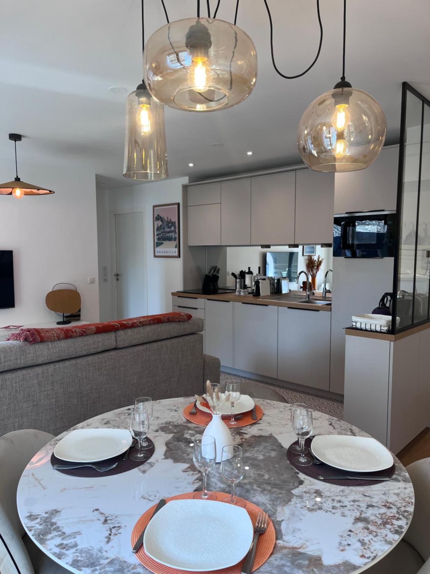 Appartement Standing, Centre,200M Place Morny Deauville Exterior photo