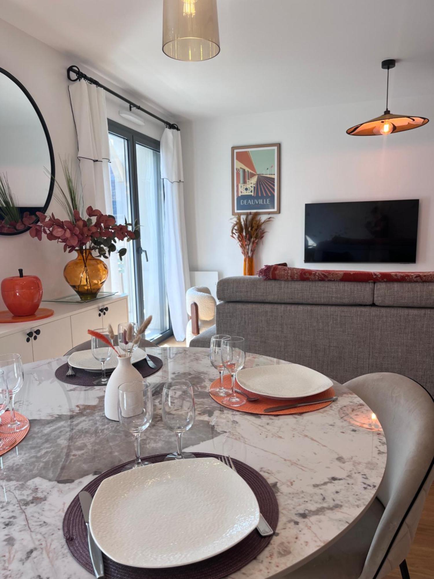 Appartement Standing, Centre,200M Place Morny Deauville Exterior photo